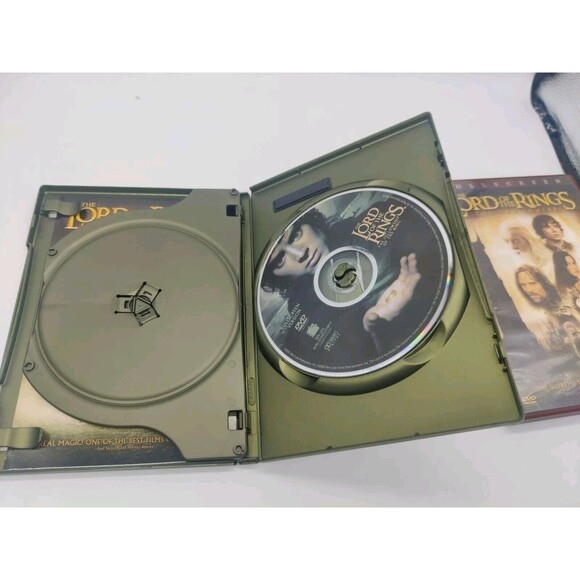 Lord Of The Rings DVD Lot Of 2 The Fellowship Of The Ring Two Towers Fullscreen - Picture 7 of 16